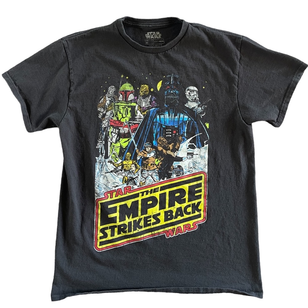 Star Wars The Empire Strikes Back Graphic T-Shirt Size M - Picture 1 of 3